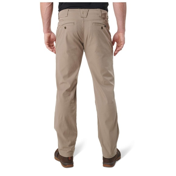 5.11 MENS EDGE CHINO PANTS-STONE COLOR 36W x 32L - Picture 2 of 7